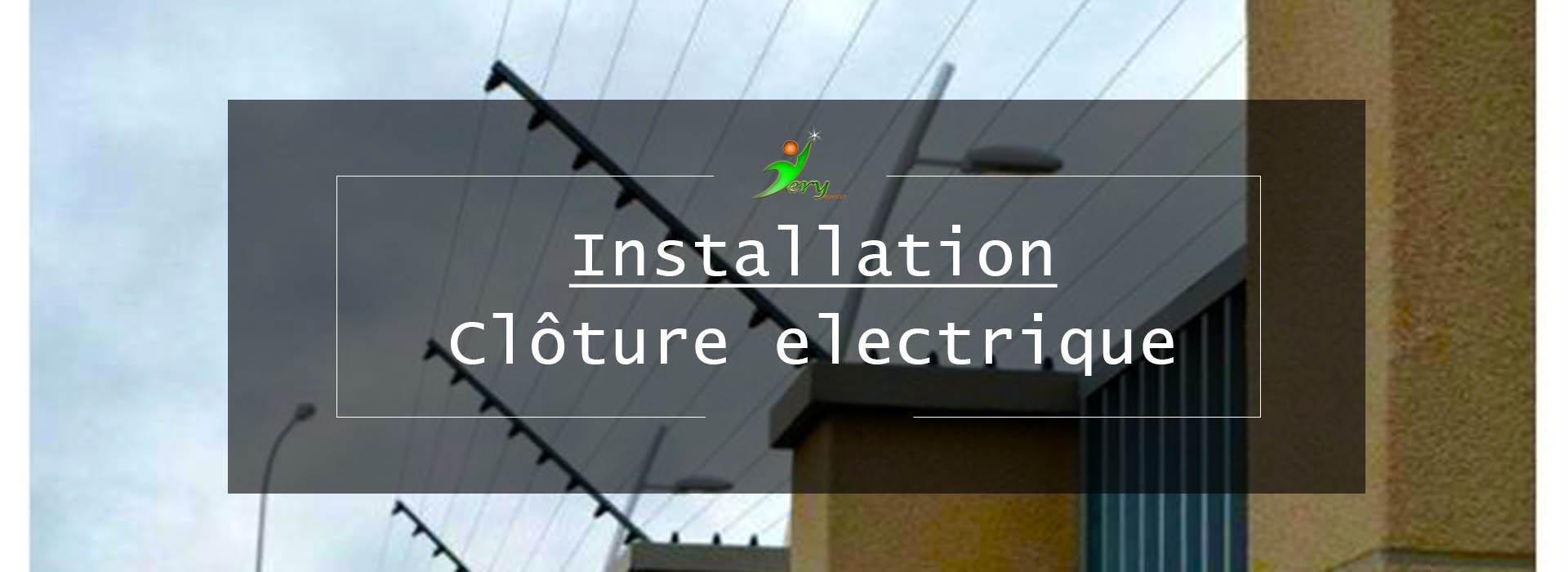 Installation de clôture électrique